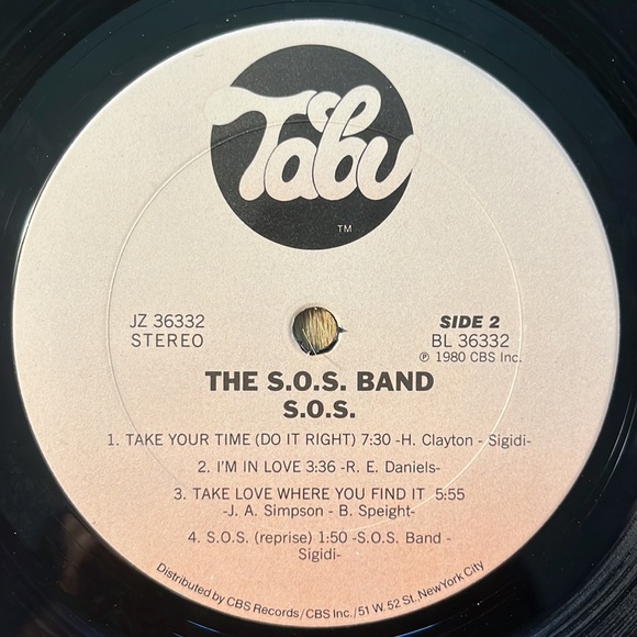 S.O.S. Band - “S.O.S.” Vinyl LP - Picture 5 of 5